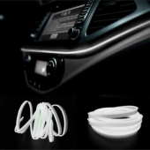 Araç Araba Içi Torpido Ledi Renkli Ip Neon Ip Led 2 Metre Beyaz NEON - 3