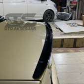 Bmw E46 1998-2005 Bagaj Üstü Slim Spoiler Piano Black Parlak Siyah thumbnail 2