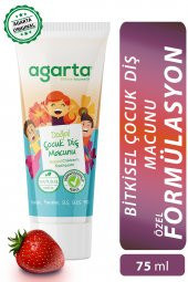 Agarta Doğal Çocuk Diş Macunu Çilekli 75 ml - 1