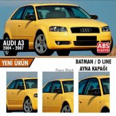 Audi A3 8P Batman Yarasa Ayna Kapağı Piano Black / 2003-2007 - 1