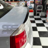 Opel Vectra C Bagaj Üstü Slim Spoiler Piano Black Parlak Siyah thumbnail 6