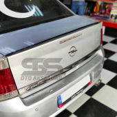 Opel Vectra C Bagaj Üstü Slim Spoiler Piano Black Parlak Siyah thumbnail 7