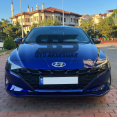 Elantra Sinyalli Batman Yarasa Ayna Kapağı Piano Black / 2021 sonrası thumbnail 1