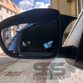 Renault Taliant Batman Yarasa Ayna Kapağı Piano Black Abs Plastik - 3