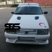 Fiat Tempra Uyumlu Piano Black Kaput Üstü Havalandırma Izgarası - 1