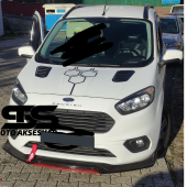 Ford Courier Uyumlu Piano Black Kaput Üstü Havalandırma Izgarası thumbnail 6