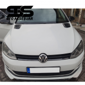 Volkswagen Polo Uyumlu Piano Black Kaput Üstü Havalandırma Izgarası - 1