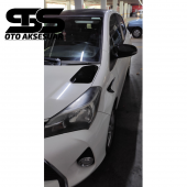 Toyota Auris Uyumlu Piano Black Kaput Üstü Havalandırma Izgarası thumbnail 3