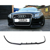 Audi A4 S4 RS4 B7 Cupra R Uyumlu Ön Lip Mat Siyah Ön Tampon Lip thumbnail 1