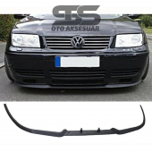 Jetta Mk4 Cupra R Uyumlu Ön Lip Mat Siyah Ön Tampon Lip - 1