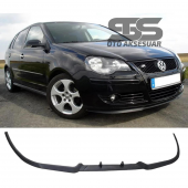 Polo 9N 2000-2005 Cupra R Uyumlu Ön Lip Mat Siyah Ön Tampon Lip - 1