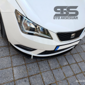 Seat Leon mk3 Cupra R Uyumlu Ön Lip Mat Siyah Ön Tampon Lip - 5