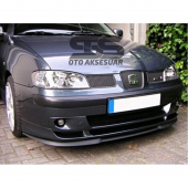 Seat Ibiza Mk2 Cupra R Uyumlu Ön Lip Mat Siyah Ön Tampon Lip thumbnail 4