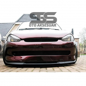 Opel Corsa B Cupra R Uyumlu Ön Lip Mat Siyah Ön Tampon Lip thumbnail 3