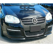 Vw Jetta Mk5 Cupra R Uyumlu Ön Lip Mat Siyah Ön Tampon Lip - 1