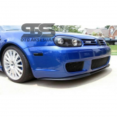 Vw Golf Mk4 Cupra R Uyumlu Ön Lip Mat Siyah Ön Tampon Lip - 3