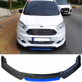 Üniversal Ön Ek 4 Parça Kanatlı Mavi Dilli Ön Lip - 1