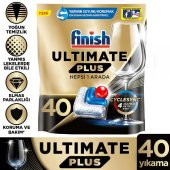 FINISH ULTIMATE PLUS BULAŞIK DETERJANI 40 TABLET - 1