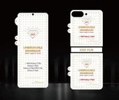 Vendas Samsung Galaxy Z Flip 5 Uyumlu Narr Tpu Çiftli Ön / Arka Body Ekran Koruyucu - 1