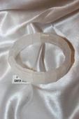 Kristal Quarts Doğal Taş Bileklik Hand Made El İşi - 1
