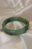 Yeşim Doğal Taş Bileklik Hand Made El İşi - 2
