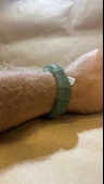 Yeşim Doğal Taş Bileklik Hand Made El İşi - 6