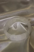 Kristal Quarts Doğal Taş Bileklik Hand Made El İşi - 4
