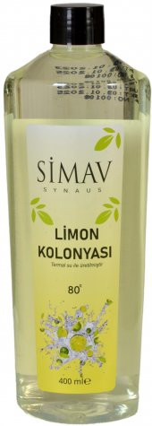 SİMAV Termal Sulu Limon Kolonyası - 400 ml - 1