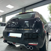 Fiat Punto Difüzör Arka Tampon Eki 4 Egzoz Çıkışlı Gri thumbnail 5