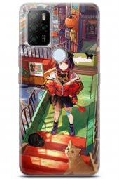 Omix X500 Uyumlu Kılıf Anime 12 Kedili Tasarım Kılıf Turuncu - 1
