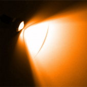 Kartal Göz Led Ayna Altı Led Eagle Eye Civatalı Turuncu Renk 18mm - 2
