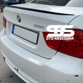 Bmw E90 316 318 320 325 330 Bagaj Üstü Spoiler Piano Black thumbnail 7
