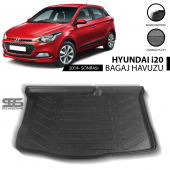 Hyundai İ20 3D Bagaj Havuzu 2014 Sonrası Araca Özel - 1