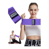Dayanıklı Loop Band Orta Sert Direnç Lastiği Pilates Lastiği Yoga Band Fitness Lastiği Squat Lastiği - 1