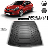 Renault Clio 4 Bagaj Havuzu 2012 Sonrası Havuzlu Bagaj Paspası - 1