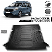 Dacia Dokker  Bagaj Havuzu 2013 Sonrası Havuzlu Bagaj Paspası - 1