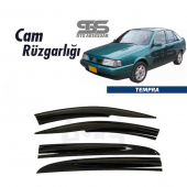 Cam Rüzgarlığı Fiat Tempra 1990-1998 Arası Mügen Tip Piano Black thumbnail 1
