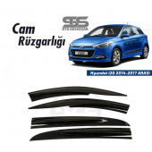 Cam Rüzgarlığı Hyundai  i20 2014-2017 Arası Mügen Tip Piano Black - 1