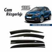 Cam Rüzgarlığı Opel Mokka 2013-2019 Arası Mügen Tip Piano Black - 1
