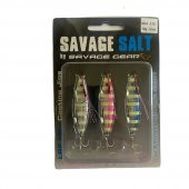 Savage gear Psycho Sprat Lrf 3 lü Suni Jig Yem 14gr (Turkısh Zebra Mıx) - 1