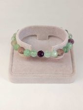 Florit Taşı Faset Kesim 8mm Unisex Bileklik (42570-tek) thumbnail 1