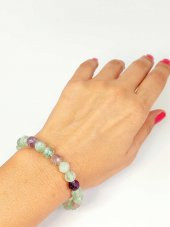 Florit Taşı Faset Kesim 8mm Unisex Bileklik (42570-tek) thumbnail 3