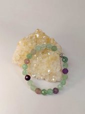 Florit Taşı Faset Kesim 8mm Unisex Bileklik (42570-tek) thumbnail 4