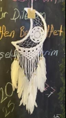 Dream Catcher Düş Kapanı El İşi Hand Made Beyaz Ay thumbnail 7