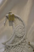 Dream Catcher Düş Kapanı El İşi Hand Made Beyaz Ay thumbnail 5