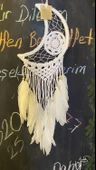 Dream Catcher Düş Kapanı El İşi Hand Made Beyaz Ay thumbnail 6