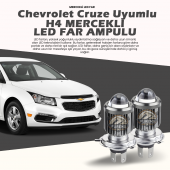Chevrolet Cruze Mercek Led Xenon Şimşek Etkili Oto Ampul Çift Renk - 1