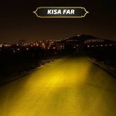Opel Corsa B Uyumlu Mercek Led Xenon Uzun - Kısa Çift Renk Şimşek Etkili - 5