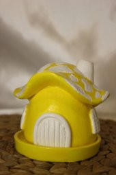 Konik Tütsülük Mantar Hobit Ev Sarı thumbnail 1