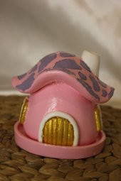 Konik Tütsülük Mantar Hobit Ev Pembe thumbnail 2